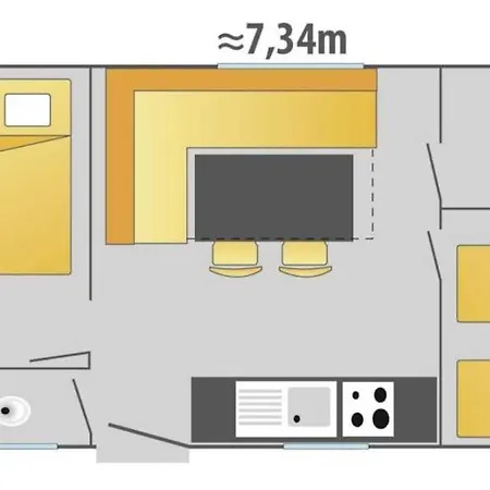 Joli 3 Etoiles Avec Piscine Kemping La Tremblade