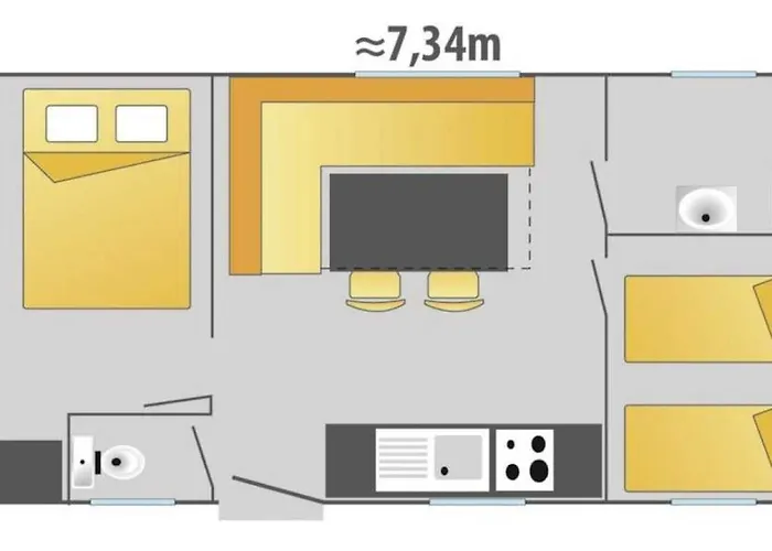 Joli 3 Etoiles Avec Piscine Campsite La Tremblade